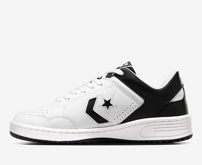 Converse - WEAPON OX 'WHITE/BLACK' - VegNonVeg