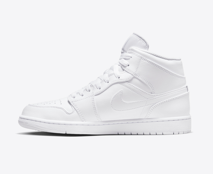 aj 1 white mid