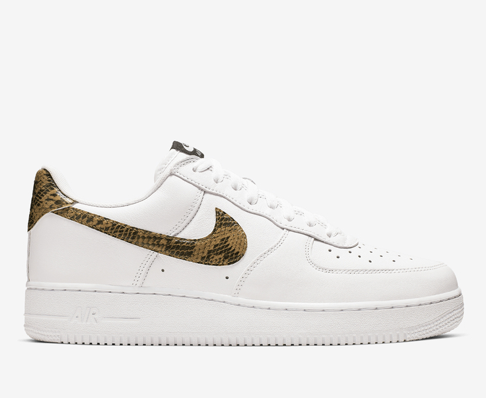 Nike - AIR FORCE 1 LOW RETRO PREMIUM 'WHITE/ELEMENTAL GOLD-DARK HAZEL ...