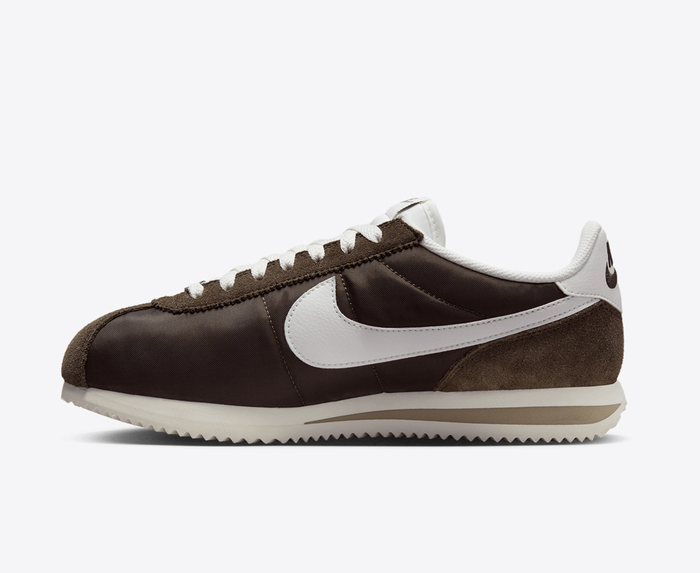 Nike cortez brown suede best sale