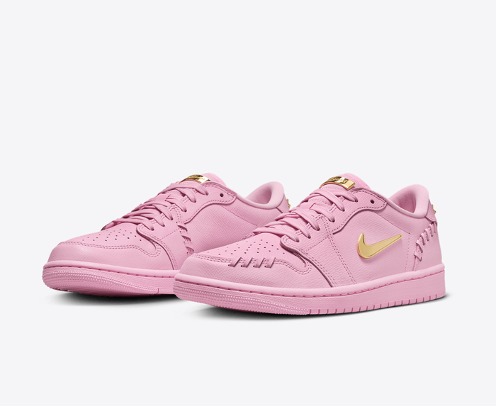 jordan 1 pink and gold
