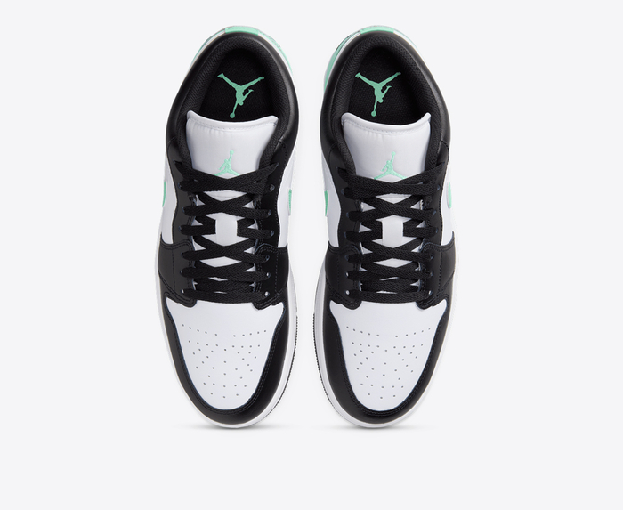 jordan 1 low white green black