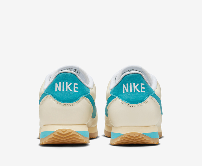 Nike - CORTEZ 'COCONUT MILK/TEAL NEBULA-GUM YELLOW' - VegNonVeg