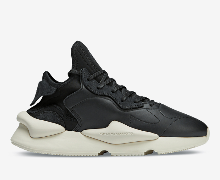 Y-3 - Y-3 KAIWA 'BLACK/OFF WHITE-CLEAR BROWN' - VegNonVeg