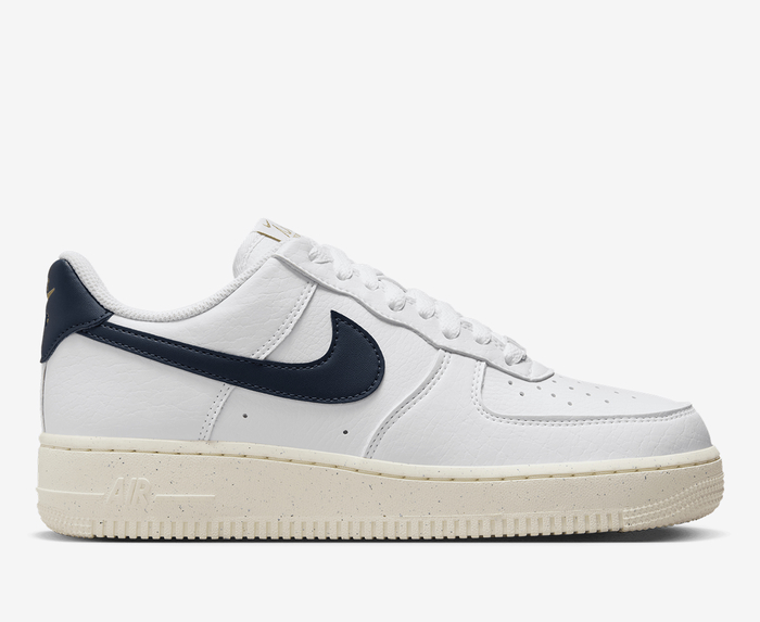 Nike - AIR FORCE 1 '07 NN 'WHITE/OBSIDIAN-PALE IVORY-METALLIC GOLD ...