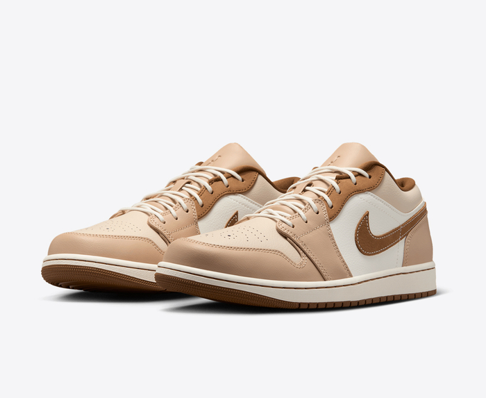 Jordan AIR JORDAN 1 LOW SE HEMP LIGHT BRITISH TAN SAIL OATMEAL VegNonVeg