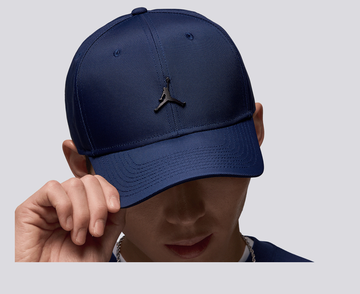 Jordan RISE CAP MIDNIGHT NAVY GUNMETAL VegNonVeg