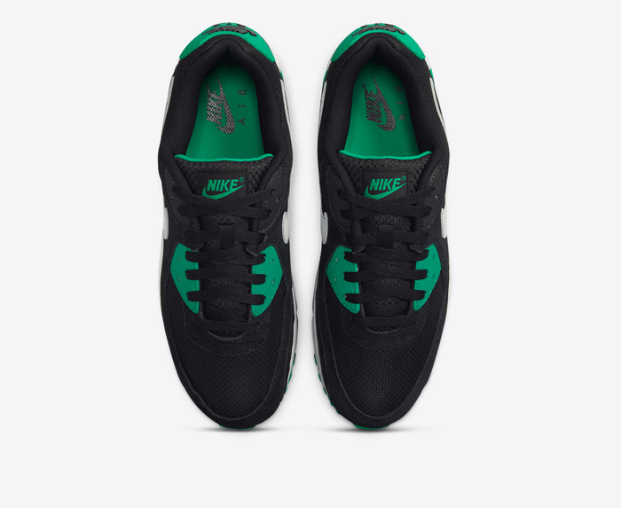 Nike air max 90 essential black stadium green  and  white hotsell