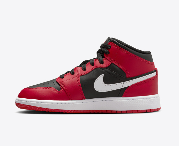 mens black and red jordan 1