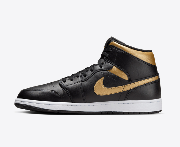 jordan 1 gold black and white