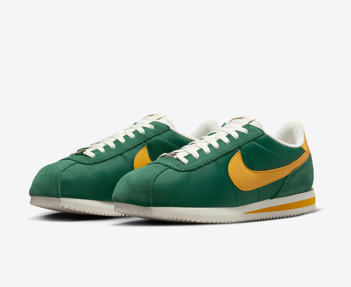 Nike cortez yellow sales