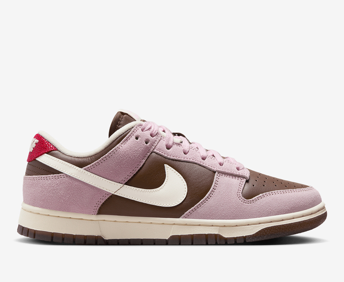 Nike - DUNK LOW 'CACAO WOW/PALE IVORY-PINK FOAM' - VegNonVeg