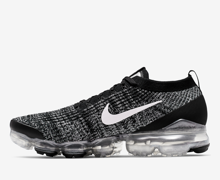 Nike air vapormax flyknit 3 white/white/metallic silver/black hotsell