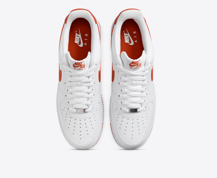 Nike AIR FORCE 1 07 WHITE DRAGON RED WHITE VegNonVeg