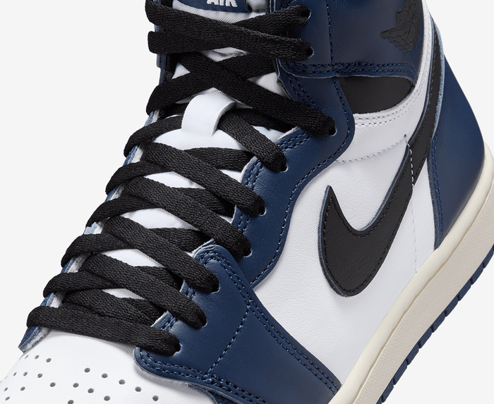 Jordan - AIR JORDAN 1 RETRO HIGH OG 'MIDNIGHT NAVY/BLACK-WHITE-SAIL' -  VegNonVeg