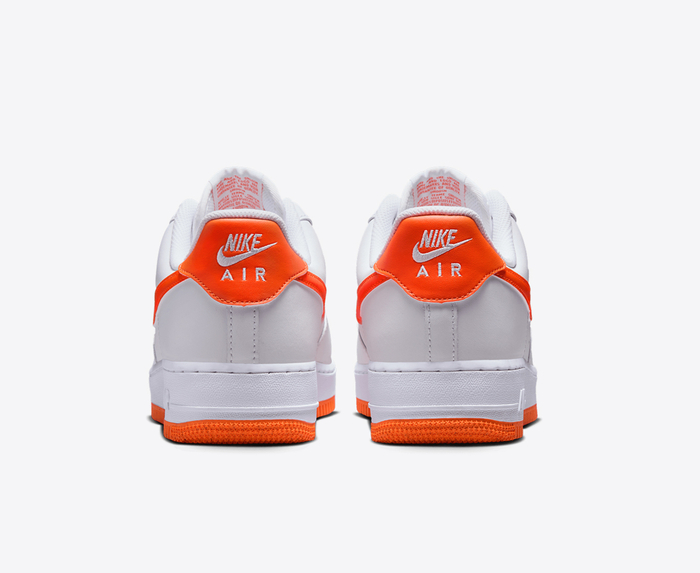 Nike air force 1 white light retro total orange hotsell