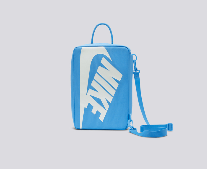 Nike SHOE BOX BAG LARGE PREMIUM UNIVERSITY BLUE SUMMIT WHITE VegNonVeg