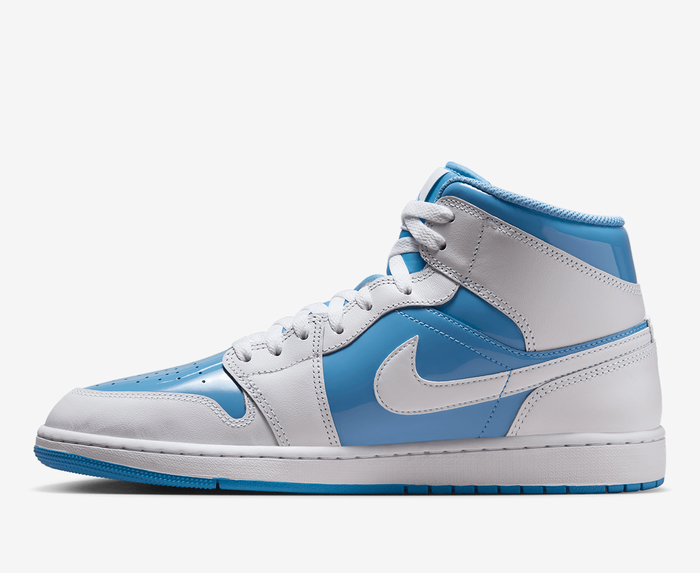 Jordan - AIR JORDAN 1 MID SE 'WHITE/LEGEND BLUE' - VegNonVeg