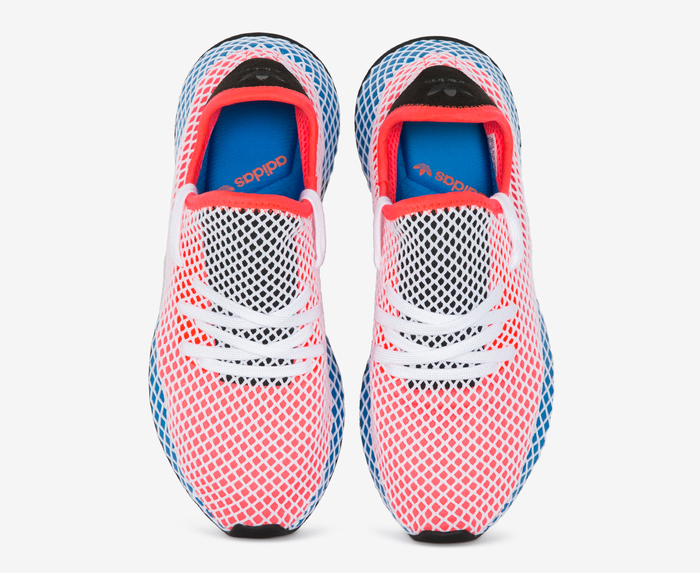 Adidas Originals ADIDAS DEERUPT RUNNER Solar Red VegNonVeg