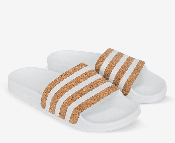 Adidas Originals - ADIDAS - ADILETTE W 'WHITE / COPPER' - VegNonVeg