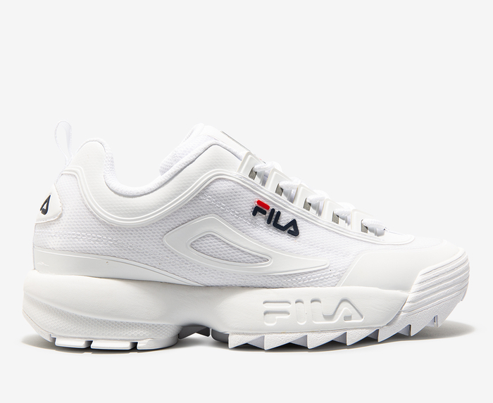 Fila - DISRUPTOR 2 NO-SEW 'WHITE/FLA NVY' - VegNonVeg