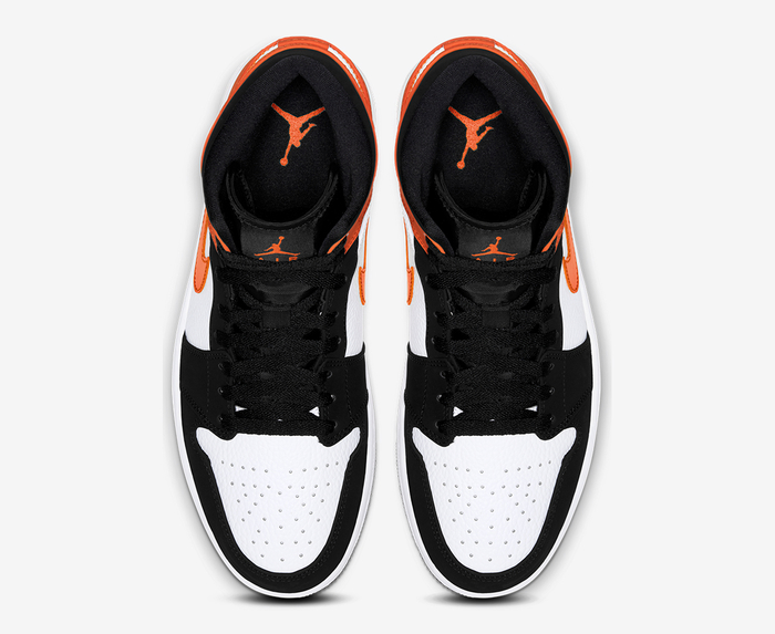 Black starfish white store jordan 1