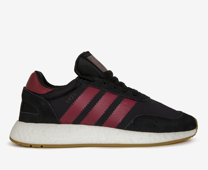 Adidas Originals I 5923 CORE BLACK BURGUNDY VegNonVeg