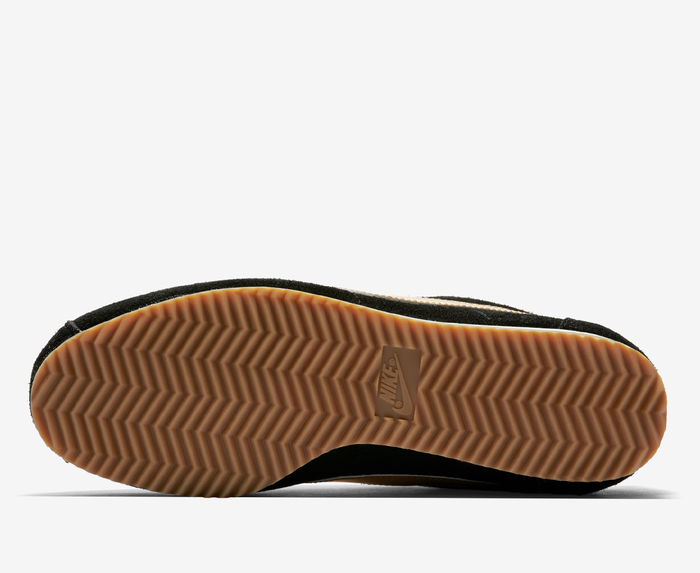 Nike classic cortez se black metallic gold new arrivals