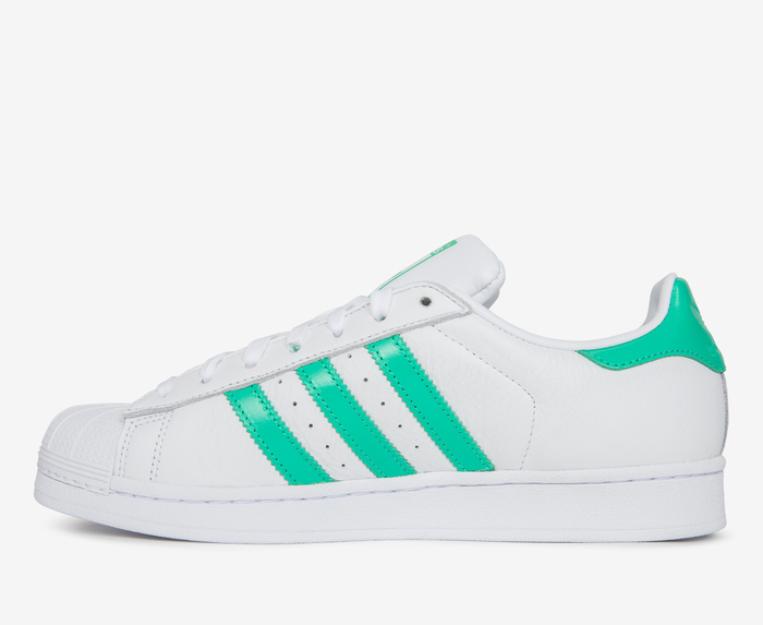 Adidas superstar 2024 white green orange