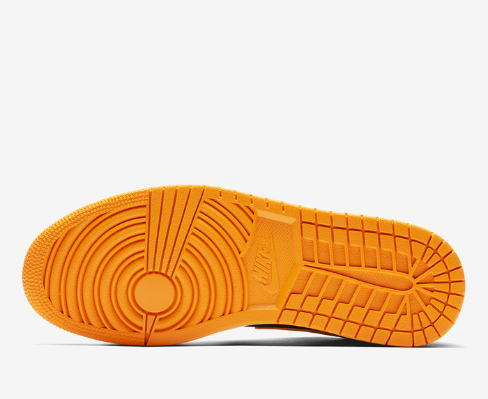 Nike air jordan 1 mid orange peel top