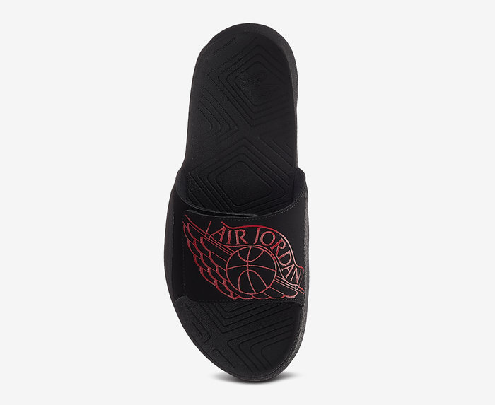 Jordan hydro 7 black red hot sale