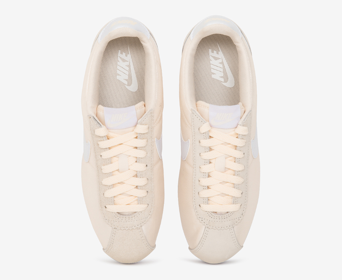Nike WMNS CLASSIC CORTEZ NYLON GUAVA ICE WHITE VegNonVeg