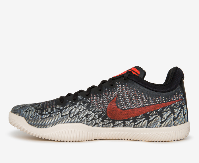 Nike MAMBA RAGE BLACK BRIGHT CRIMSON SAIL VegNonVeg