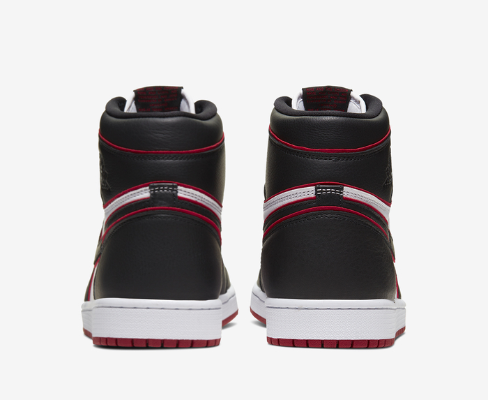 Jordan - Air Jordan 1 Retro High OG 'BLACK/GYM RED-WHITE' - VegNonVeg