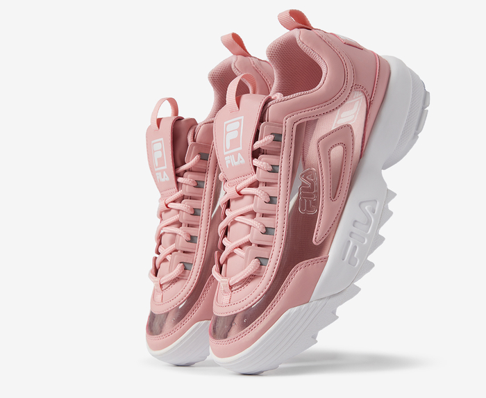 Fila disruptor 2 clear on sale