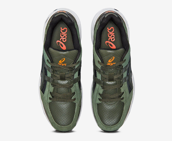 asics gel lyte olive canvas