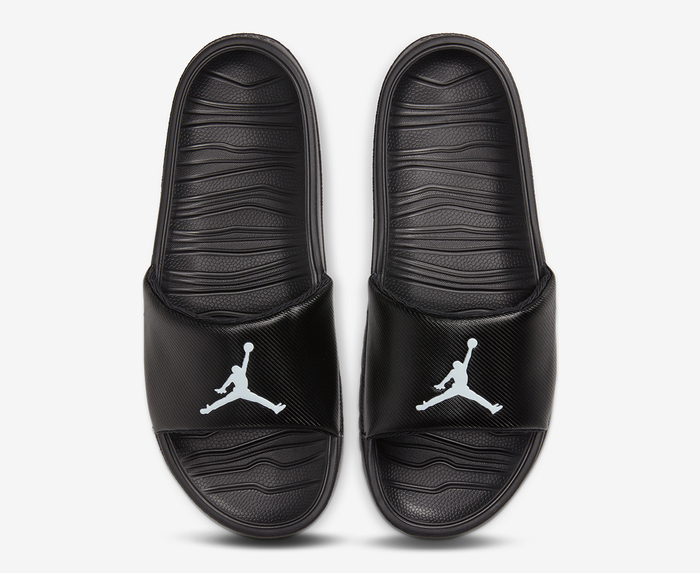 Jordan JORDAN BREAK SLIDE BLACK WHITE VegNonVeg