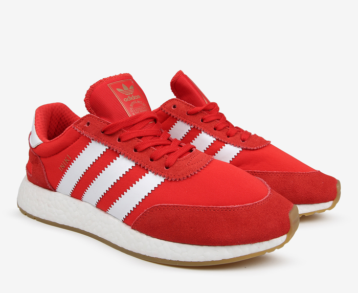 Adidas iniki outlet runner red white