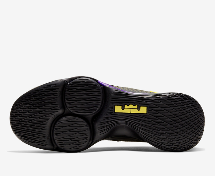 Lebron witness 4 black best sale voltage purple