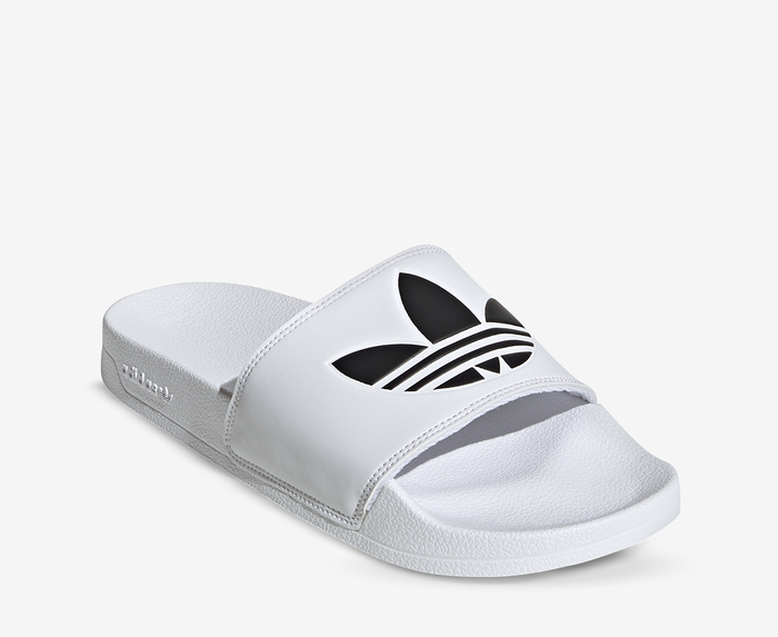 Adidas Originals - ADILETTE LITE 'FTWWHT/CBLACK/FTWWHT' - VegNonVeg