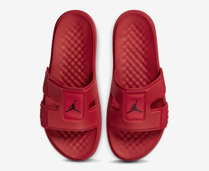 JORDAN HYDRO 8 GYM RED BLACK ROUGE GYM NOIR