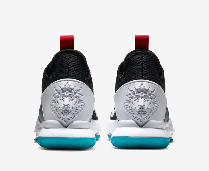 Nike LEBRON WITNESS IV EP BLACK WHITE CHILE RED VegNonVeg