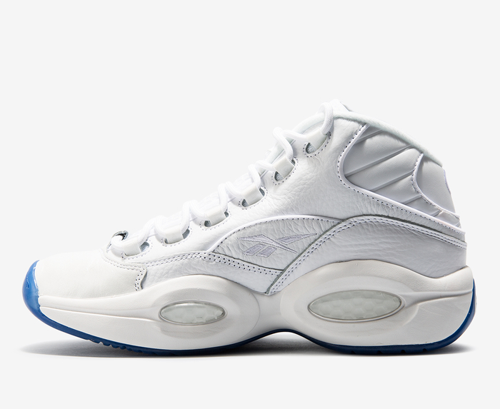 All white on sale reebok questions