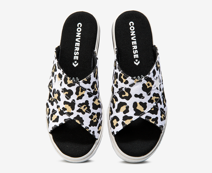 Converse 2025 leopard sandals