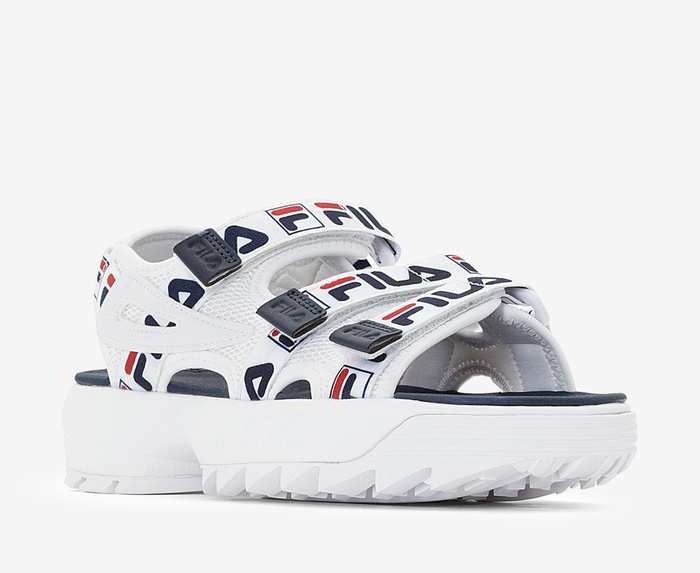 Fila DISRUPTOR SANDAL WHT FLA NVY VegNonVeg