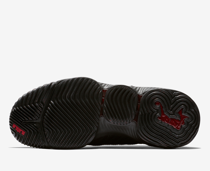 Lebron xvi outlet black red
