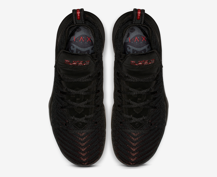 Lebron xvi black red hotsell