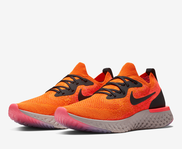 Nike epic react sales flyknit crimson