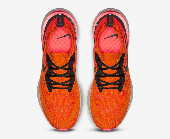 Nike epic react orange and black shop