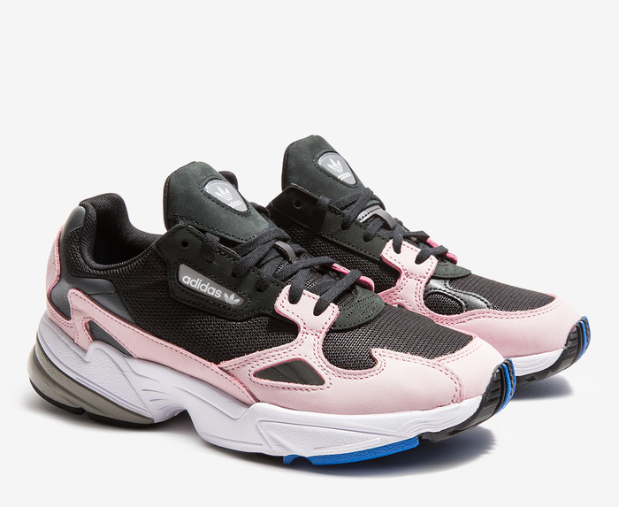 Adidas falcon grey pink top